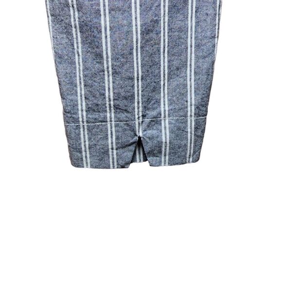 John Galt Brandy Melville Women's Pants One Size Small Gray White Striped Tilden - Picture 5 of 7
